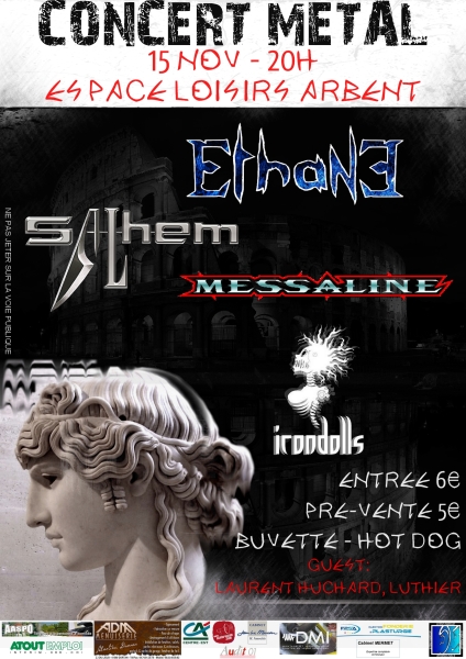 IRONDOLLS + MESSALINE + SALHEM + ETHANE