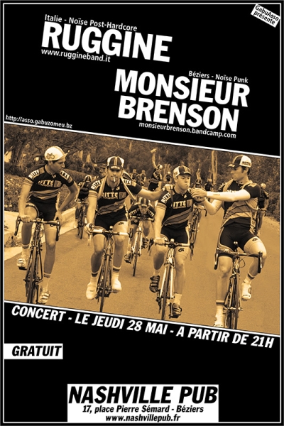 RUGGINE + MONSIEUR BRENSON